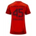 Maillot de foot Bayern Munich Aleksandar Pavlovic #45 Domicile vêtements Femmes 2024-25 Manches Courtes